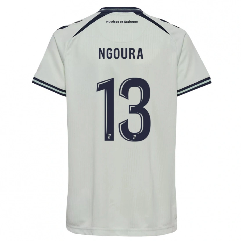 Danxen Dame Steve Ngoura #13 Midnattblå Hvit Bortetrøye Drakt Trøye 2026/27 Skjorter T-Skjorte