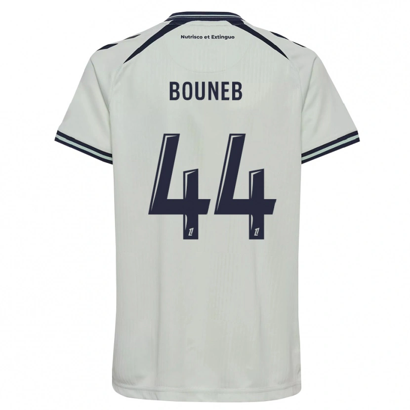 Danxen Dame Ismaïl Bouneb #44 Midnattblå Hvit Bortetrøye Drakt Trøye 2026/27 Skjorter T-Skjorte