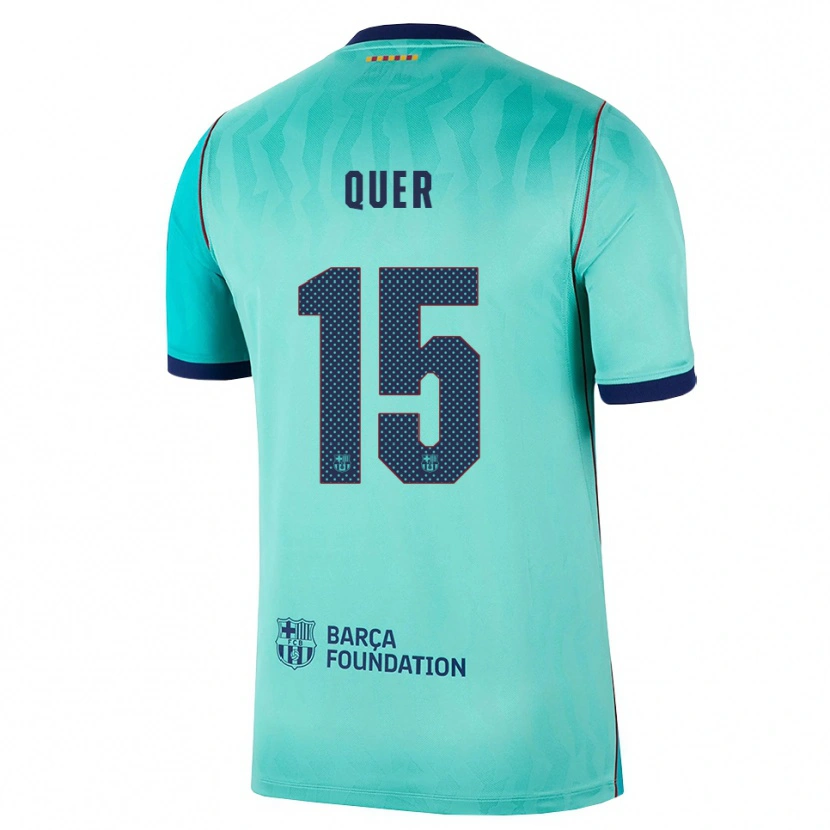 Danxen Dame Ignasi Quer #15 Aqua Mørk Turkis Kongelig Blå Tredje Sett Drakt Trøye 2026/27 Skjorter T-Skjorte