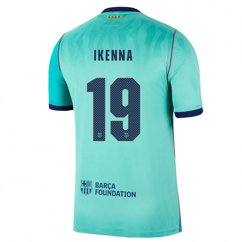 Danxen Dame Divine Ikenna #19 Aqua Mørk Turkis Kongelig Blå Tredje Sett Drakt Trøye 2026/27 Skjorter T-Skjorte