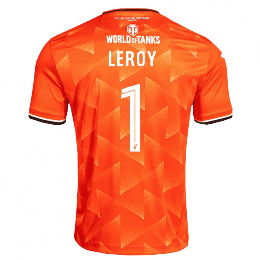 Danxen Barn Benjamin Leroy #1 Oransje Hvit Svart Hjemmetrøye Drakt Trøye 2026/27 Skjorter T-Skjorte