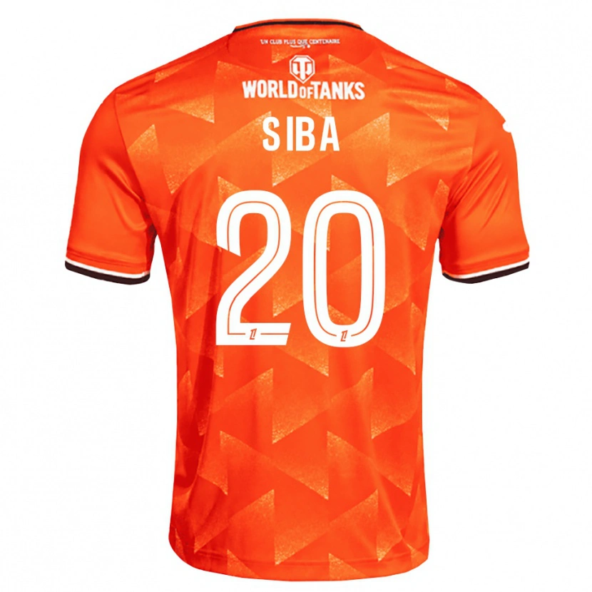 Danxen Barn Stevan Siba #20 Oransje Hvit Svart Hjemmetrøye Drakt Trøye 2026/27 Skjorter T-Skjorte