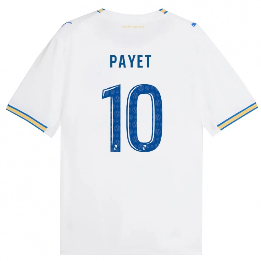 Danxen Barn Dimitri Payet #10 Dodgerblå Hvit Hjemmetrøye Drakt Trøye 2026/27 Skjorter T-Skjorte