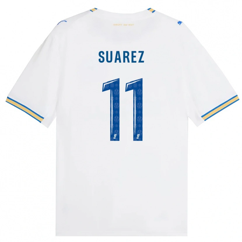 Danxen Barn Luis Suarez #11 Dodgerblå Hvit Hjemmetrøye Drakt Trøye 2026/27 Skjorter T-Skjorte