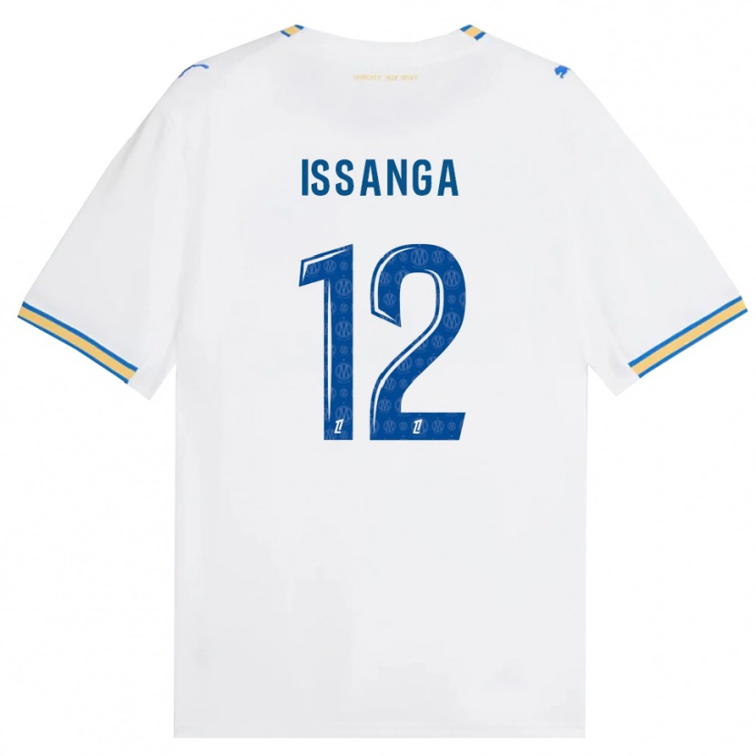 Danxen Barn Alexandre Issanga #12 Dodgerblå Hvit Hjemmetrøye Drakt Trøye 2026/27 Skjorter T-Skjorte