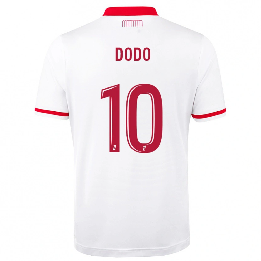 Danxen Barn Yannick Dodo #10 Rød Hvit Hjemmetrøye Drakt Trøye 2026/27 Skjorter T-Skjorte