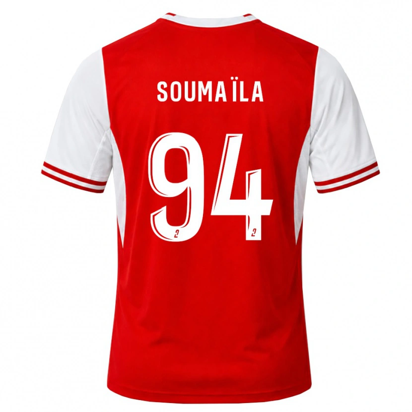 Danxen Barn Soumaïla Sylla #94 Rød Hvit Hjemmetrøye Drakt Trøye 2026/27 Skjorter T-Skjorte
