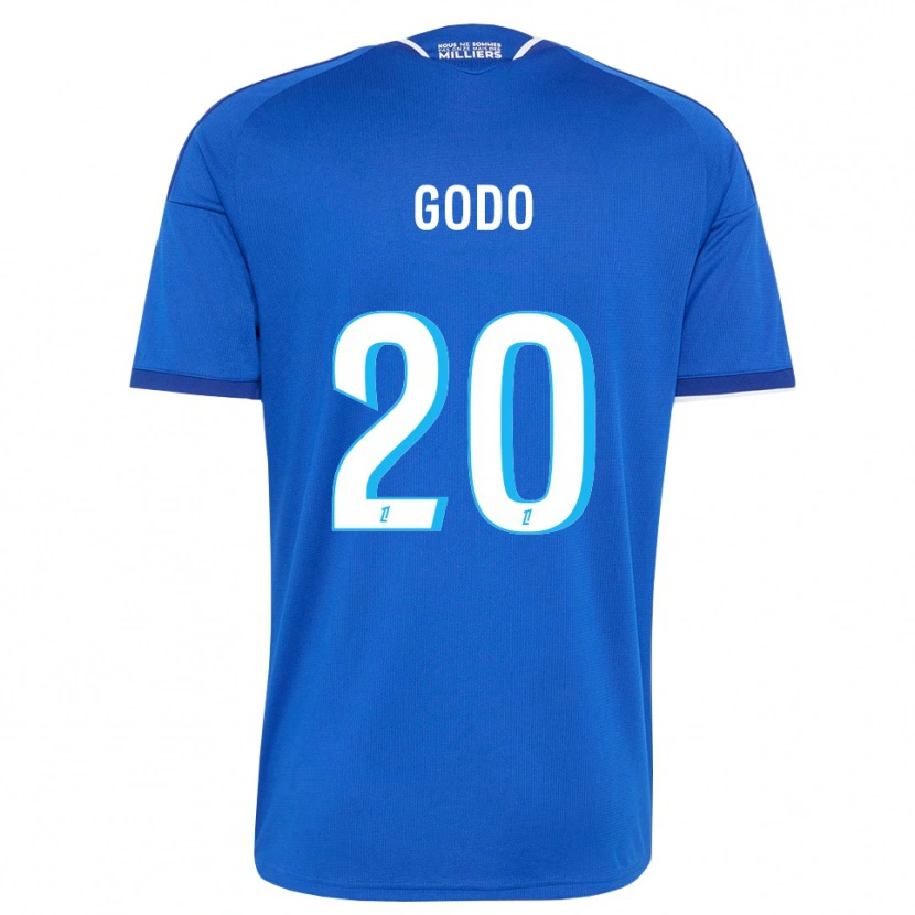 Danxen Barn Martial Godo #20 Kongelig Blå Hvit Hjemmetrøye Drakt Trøye 2026/27 Skjorter T-Skjorte