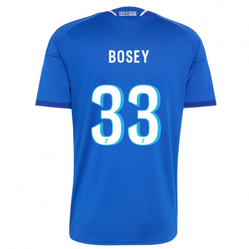 Danxen Barn Jean-Baptiste Bosey #33 Kongelig Blå Hvit Hjemmetrøye Drakt Trøye 2026/27 Skjorter T-Skjorte