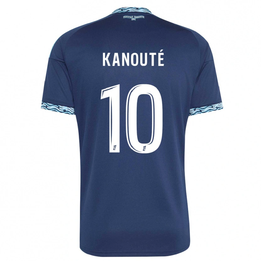 Danxen Barn Makan Kanouté #10 Stålblå Hvit Hjemmetrøye Drakt Trøye 2026/27 Skjorter T-Skjorte