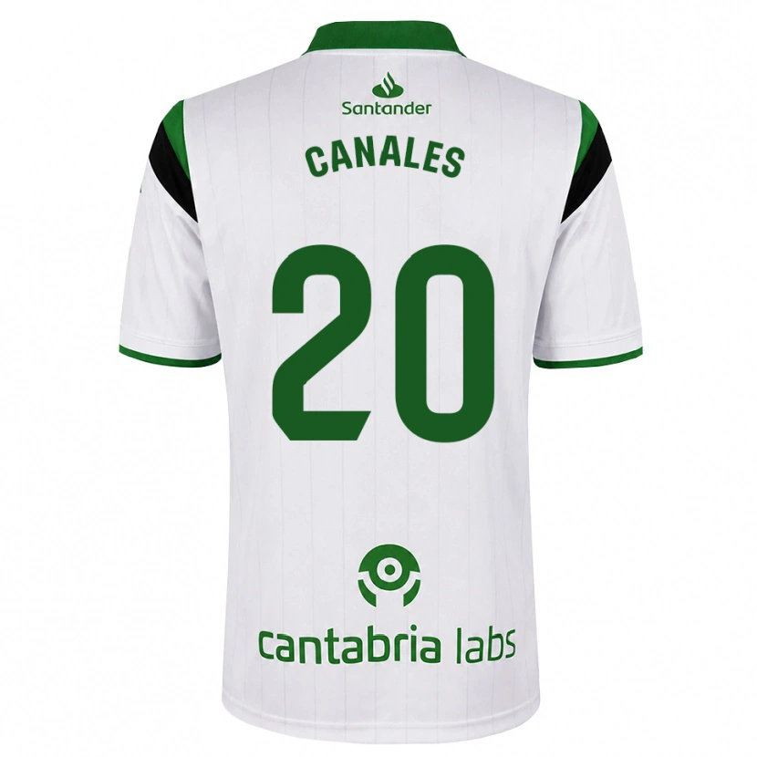 Danxen Barn Sergio Canales #20 Hvit Grønn Svart Hjemmetrøye Drakt Trøye 2026/27 Skjorter T-Skjorte