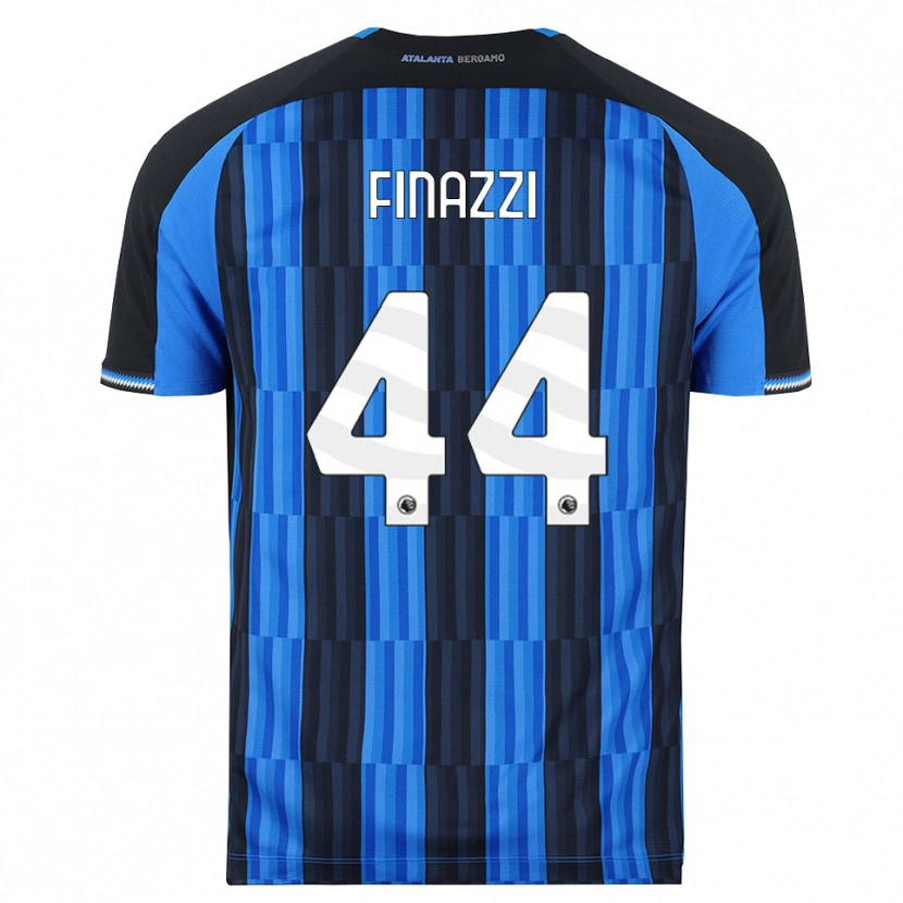 Danxen Barn Riccardo Finazzi #44 Blå Svart Rød Hjemmetrøye Drakt Trøye 2026/27 Skjorter T-Skjorte
