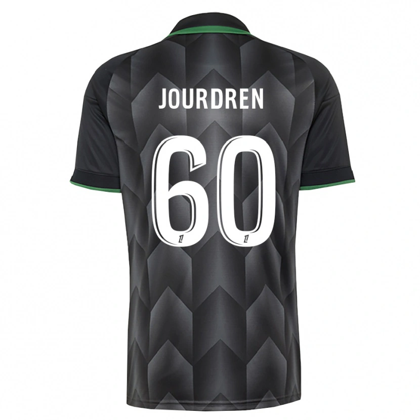 Danxen Barn Ilan Jourdren #60 Hvit Svart Grønn Bortetrøye Drakt Trøye 2026/27 Skjorter T-Skjorte