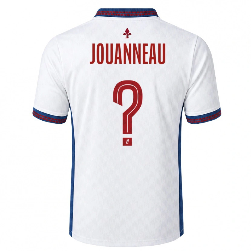 Danxen Barn Paul Jouanneau #0 Rød Hvit Blå Bortetrøye Drakt Trøye 2026/27 Skjorter T-Skjorte