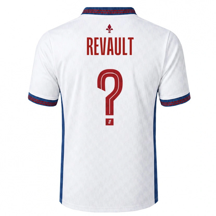 Danxen Barn Joris Revault #0 Rød Hvit Blå Bortetrøye Drakt Trøye 2026/27 Skjorter T-Skjorte