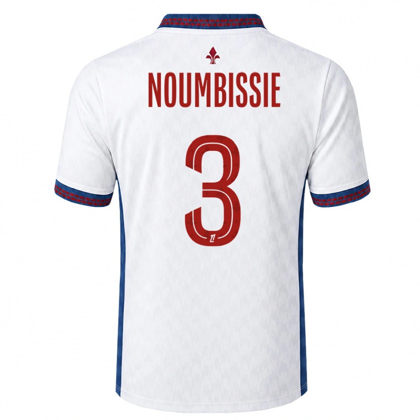 Danxen Barn Stéphane Noumbissie #3 Rød Hvit Blå Bortetrøye Drakt Trøye 2026/27 Skjorter T-Skjorte