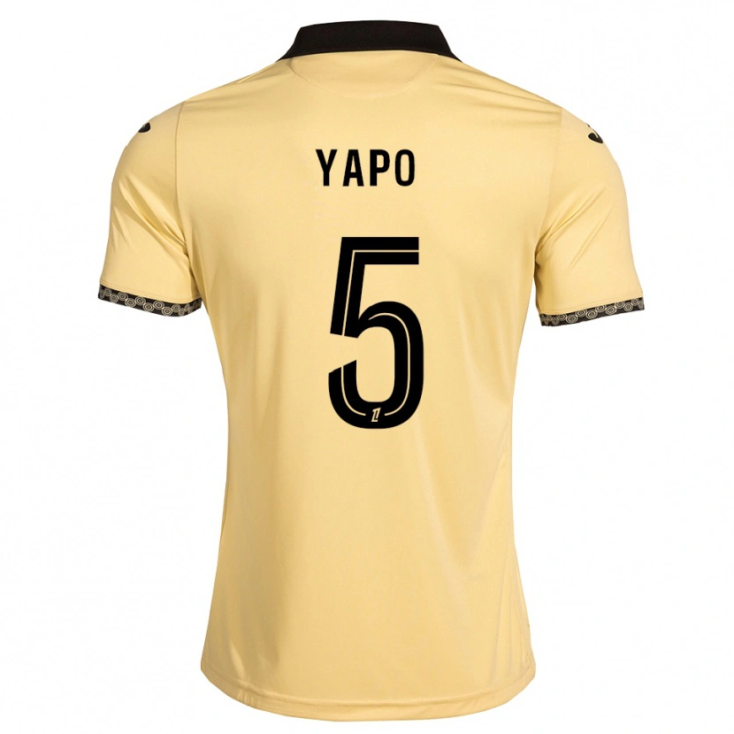 Danxen Barn Ezekiel Yapo #5 Navajo Hvit Svart Bortetrøye Drakt Trøye 2026/27 Skjorter T-Skjorte