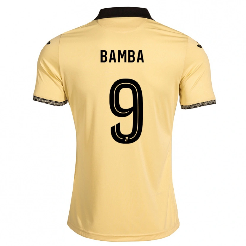 Danxen Barn Mohamed Bamba #9 Navajo Hvit Svart Bortetrøye Drakt Trøye 2026/27 Skjorter T-Skjorte