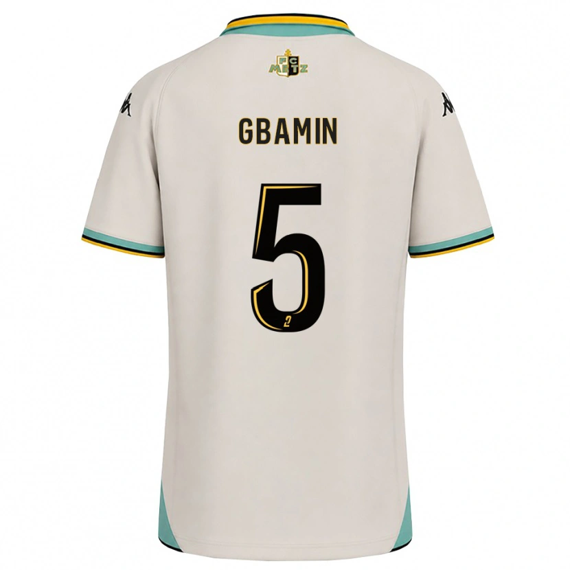 Danxen Barn Jean-Philippe Gbamin #5 Blomsterhvit Svart Bortetrøye Drakt Trøye 2026/27 Skjorter T-Skjorte