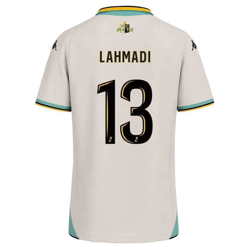 Danxen Barn Mehdi Lahmadi #13 Blomsterhvit Svart Bortetrøye Drakt Trøye 2026/27 Skjorter T-Skjorte