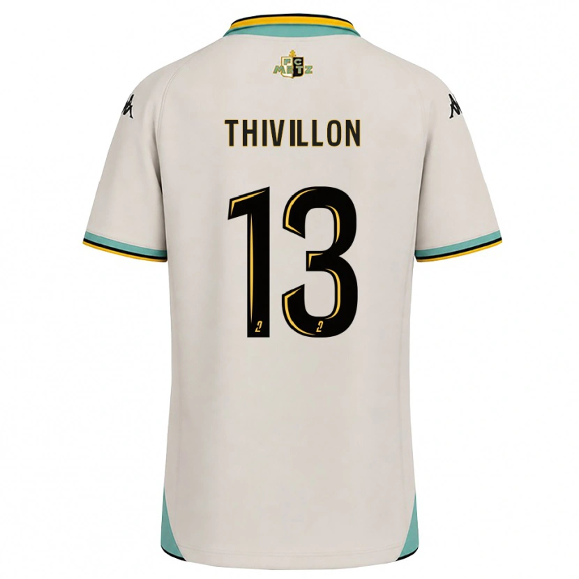 Danxen Barn Lina Thivillon #13 Blomsterhvit Svart Bortetrøye Drakt Trøye 2026/27 Skjorter T-Skjorte