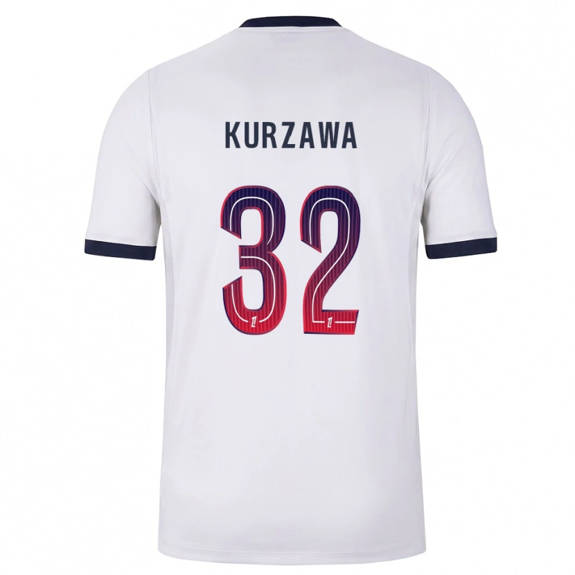Danxen Barn Layvin Kurzawa #32 Hvit Svart Rød Bortetrøye Drakt Trøye 2026/27 Skjorter T-Skjorte