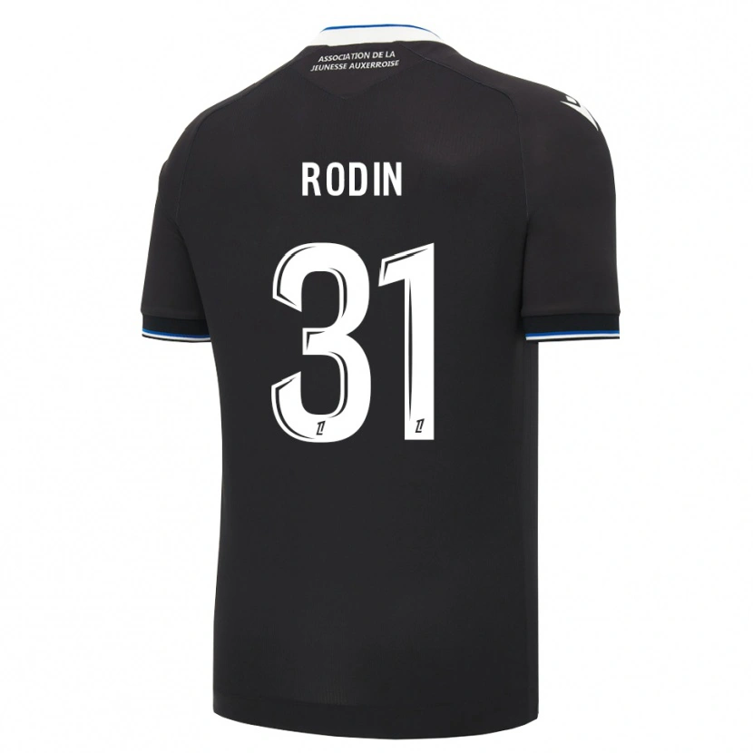 Danxen Barn Ryan Rodin #31 Svart Blå Hvit Bortetrøye Drakt Trøye 2026/27 Skjorter T-Skjorte