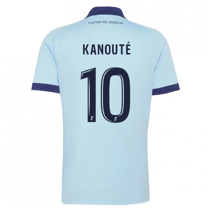 Danxen Barn Makan Kanouté #10 Kornblomstblå Svart Bortetrøye Drakt Trøye 2026/27 Skjorter T-Skjorte
