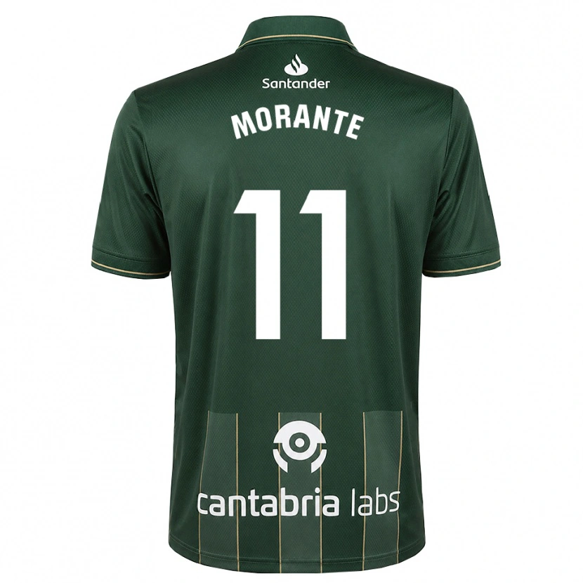 Danxen Barn Alejandro Morante #11 Mørk Skifergrå Hvit Bortetrøye Drakt Trøye 2026/27 Skjorter T-Skjorte