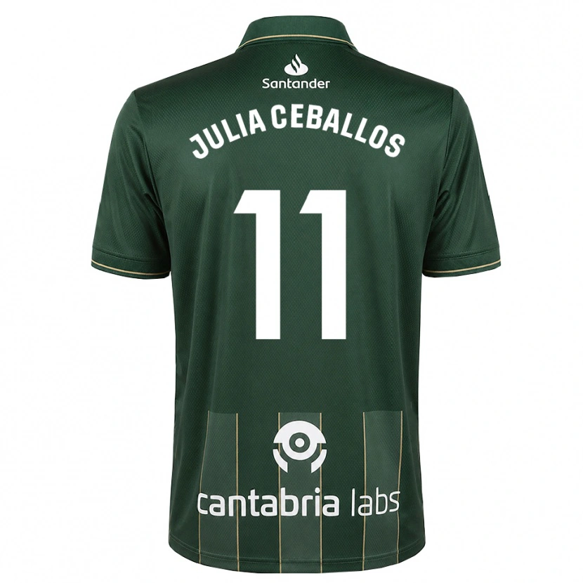 Danxen Barn Julia Ceballos Carrancio #11 Mørk Skifergrå Hvit Bortetrøye Drakt Trøye 2026/27 Skjorter T-Skjorte