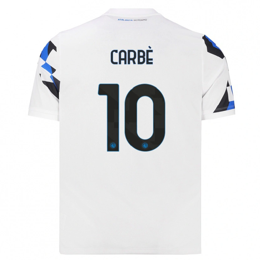 Danxen Barn Alessio Carbè #10 Hvit Rød Blå Bortetrøye Drakt Trøye 2026/27 Skjorter T-Skjorte