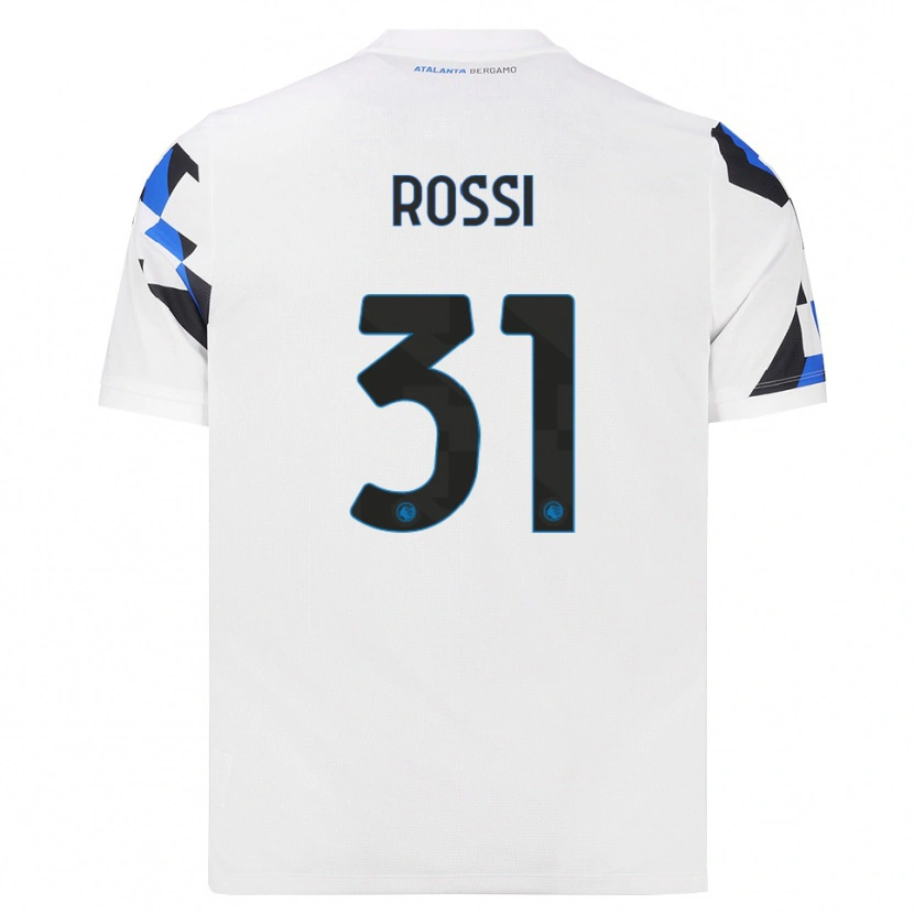 Danxen Barn Francesco Rossi #31 Hvit Rød Blå Bortetrøye Drakt Trøye 2026/27 Skjorter T-Skjorte