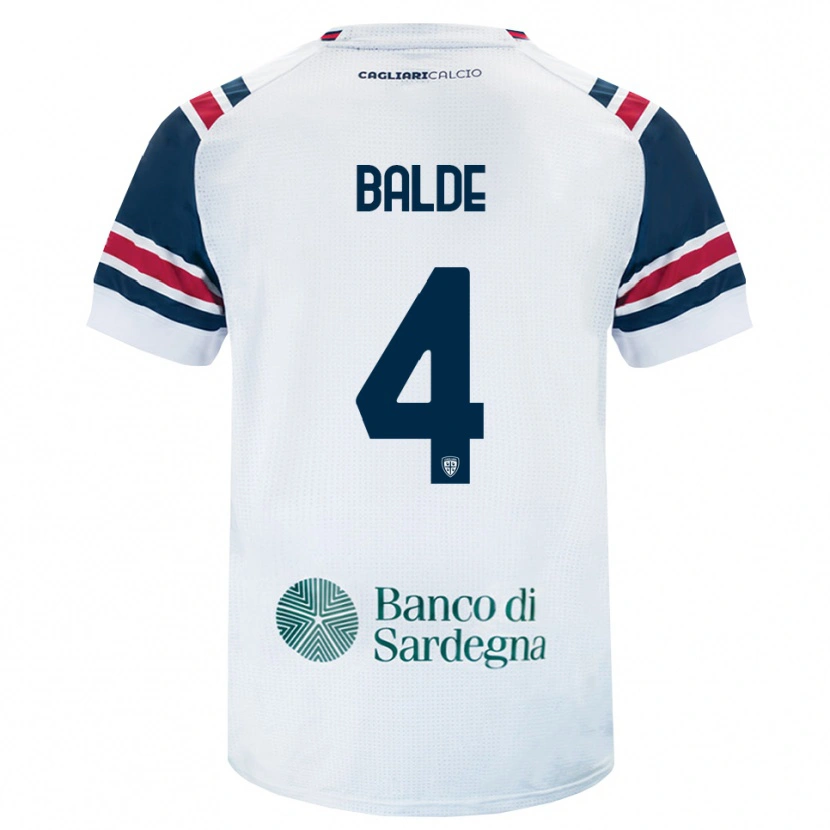 Danxen Barn Mamadou Balde #4 Hvit Rød Grønn Bortetrøye Drakt Trøye 2026/27 Skjorter T-Skjorte