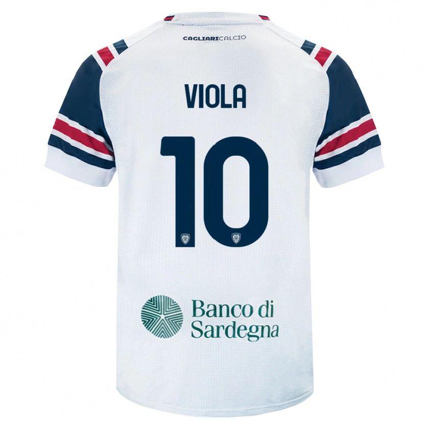 Danxen Barn Nicolas Viola #10 Hvit Rød Grønn Bortetrøye Drakt Trøye 2026/27 Skjorter T-Skjorte
