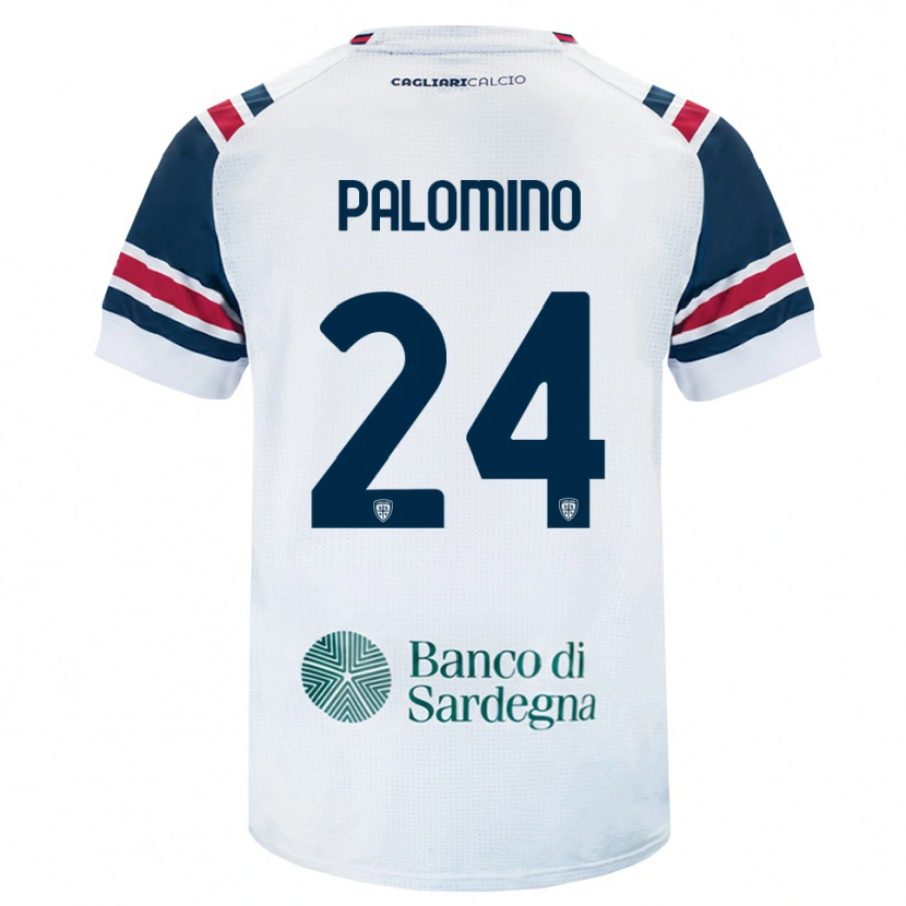 Danxen Barn Jose Luis Palomino #24 Hvit Rød Grønn Bortetrøye Drakt Trøye 2026/27 Skjorter T-Skjorte