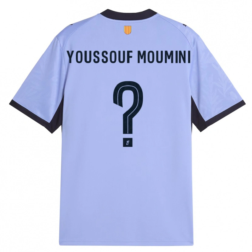 Danxen Barn Yakine Youssouf Moumini #0 Lavendel Svart Tredje Sett Drakt Trøye 2026/27 Skjorter T-Skjorte