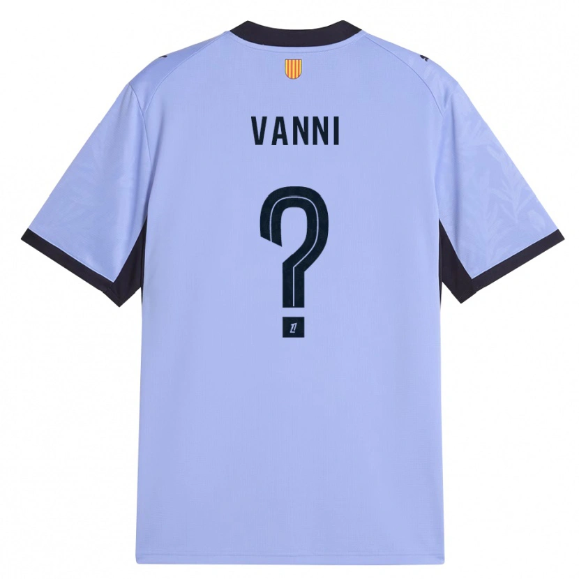 Danxen Barn Fabio Vanni #0 Lavendel Svart Tredje Sett Drakt Trøye 2026/27 Skjorter T-Skjorte