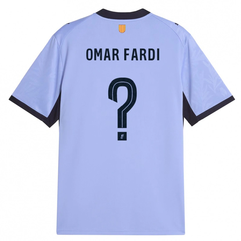 Danxen Barn El Omar Fardi #0 Lavendel Svart Tredje Sett Drakt Trøye 2026/27 Skjorter T-Skjorte