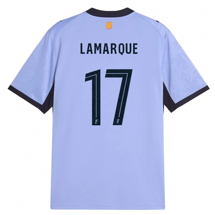 Danxen Barn Alais Lamarque #17 Lavendel Svart Tredje Sett Drakt Trøye 2026/27 Skjorter T-Skjorte