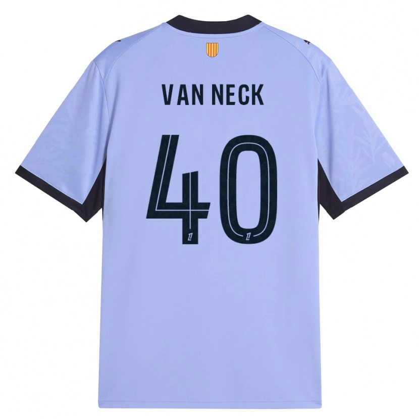 Danxen Barn Jelle Van Neck #40 Lavendel Svart Tredje Sett Drakt Trøye 2026/27 Skjorter T-Skjorte