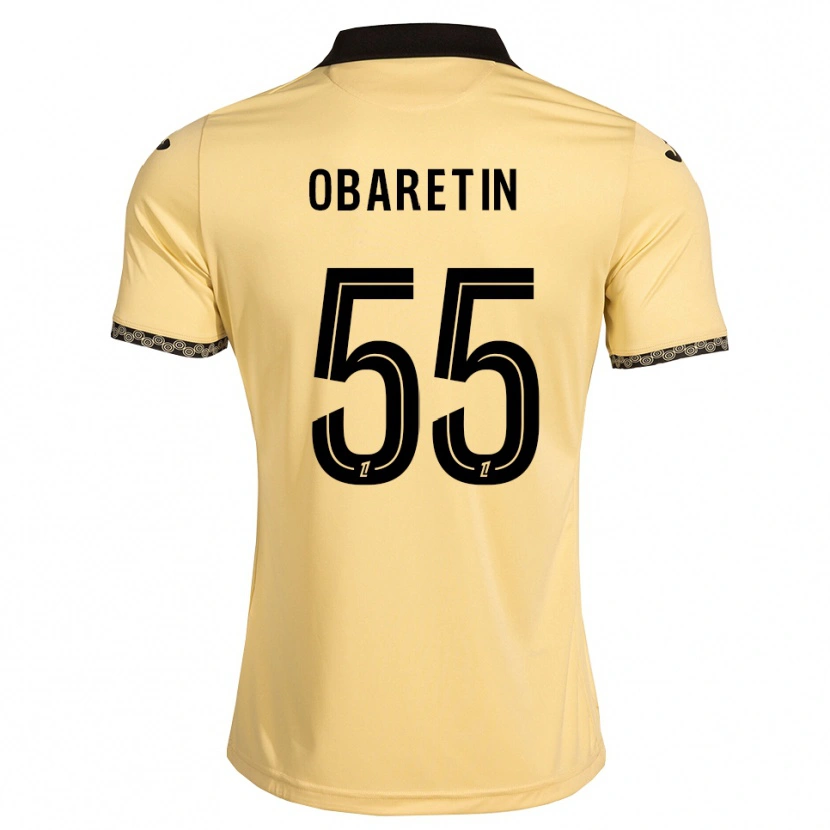 Danxen Barn Nosa Edward Obaretin #55 Navajo Hvit Svart Bortetrøye Drakt Trøye 2026/27 Skjorter T-Skjorte
