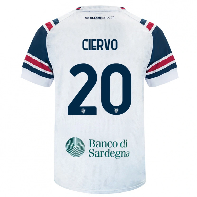 Danxen Barn Riccardo Ciervo #20 Hvit Rød Grønn Bortetrøye Drakt Trøye 2026/27 Skjorter T-Skjorte