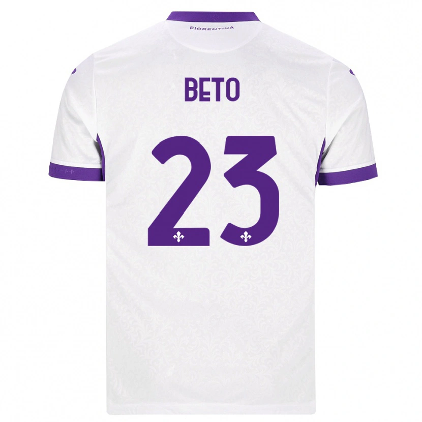 Danxen Mann Beto #23 Hvit Lilla Bortetrøye Drakt Trøye 2026/27 Skjorter T-Skjorte