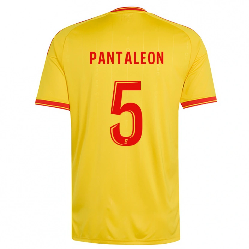 Danxen Mann Tom Pantaleon #5 Gull Oransje Rød Hjemmetrøye Drakt Trøye 2026/27 Skjorter T-Skjorte