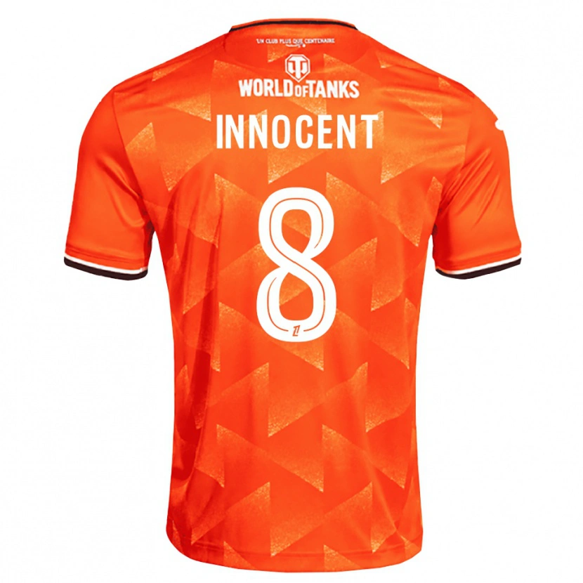 Danxen Mann Bonke Innocent #8 Oransje Hvit Svart Hjemmetrøye Drakt Trøye 2026/27 Skjorter T-Skjorte