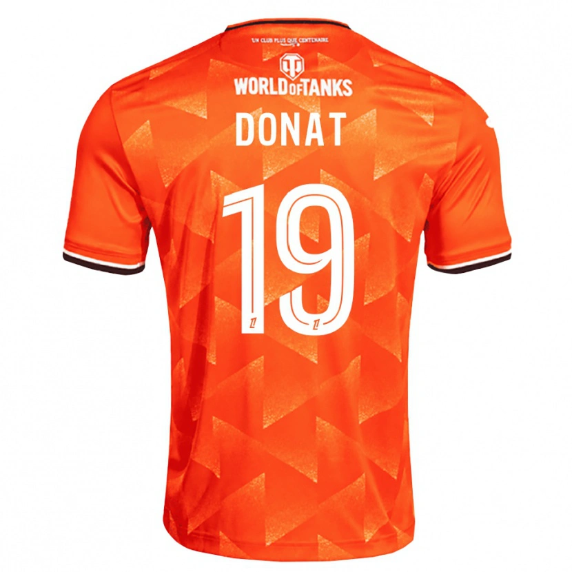 Danxen Mann Noa Donat #19 Oransje Hvit Svart Hjemmetrøye Drakt Trøye 2026/27 Skjorter T-Skjorte