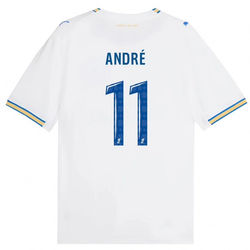Danxen Mann Kalvin André #11 Dodgerblå Hvit Hjemmetrøye Drakt Trøye 2026/27 Skjorter T-Skjorte