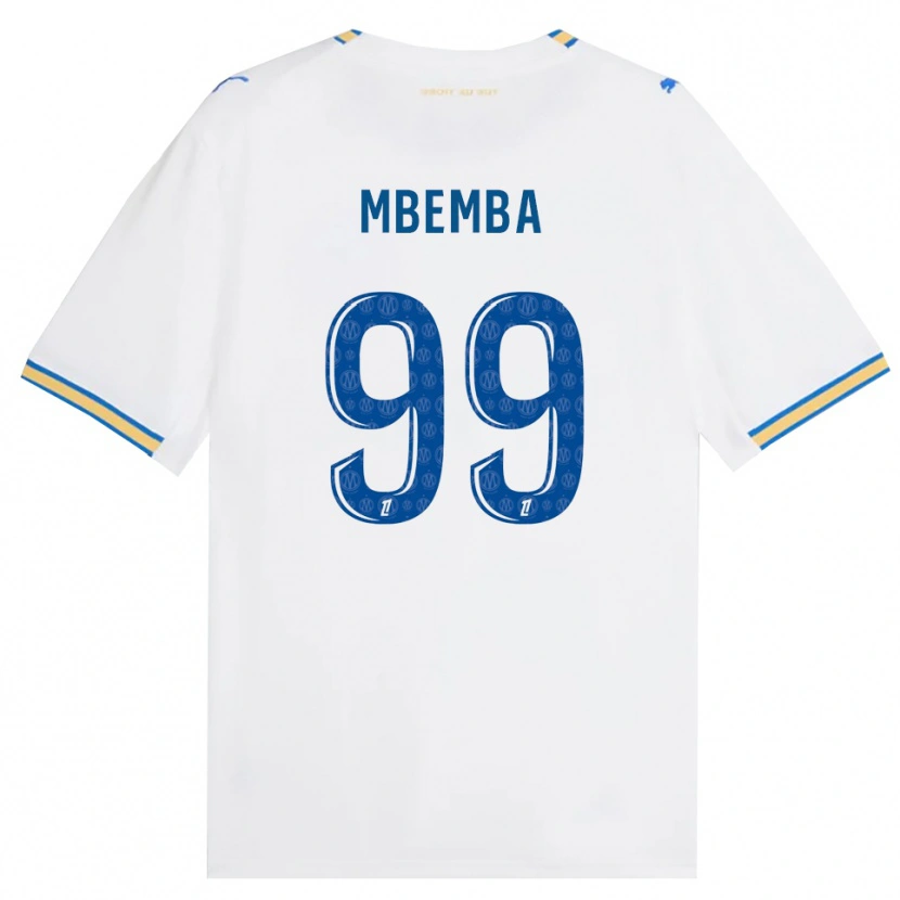 Danxen Mann Chancel Mbemba #99 Dodgerblå Hvit Hjemmetrøye Drakt Trøye 2026/27 Skjorter T-Skjorte