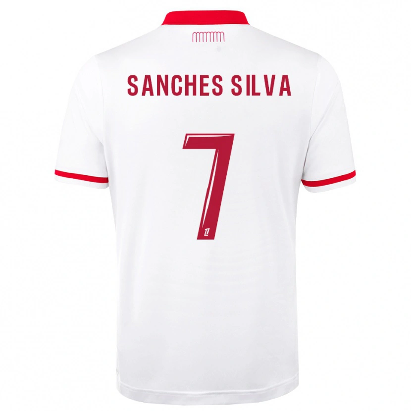 Danxen Mann Jordy Sanches Silva #7 Rød Hvit Hjemmetrøye Drakt Trøye 2026/27 Skjorter T-Skjorte