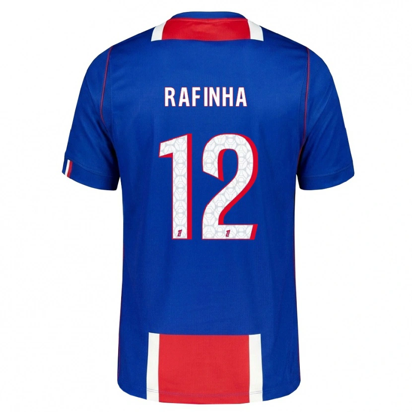 Danxen Mann Rafinha #12 Rød Hvit Blå Hjemmetrøye Drakt Trøye 2026/27 Skjorter T-Skjorte